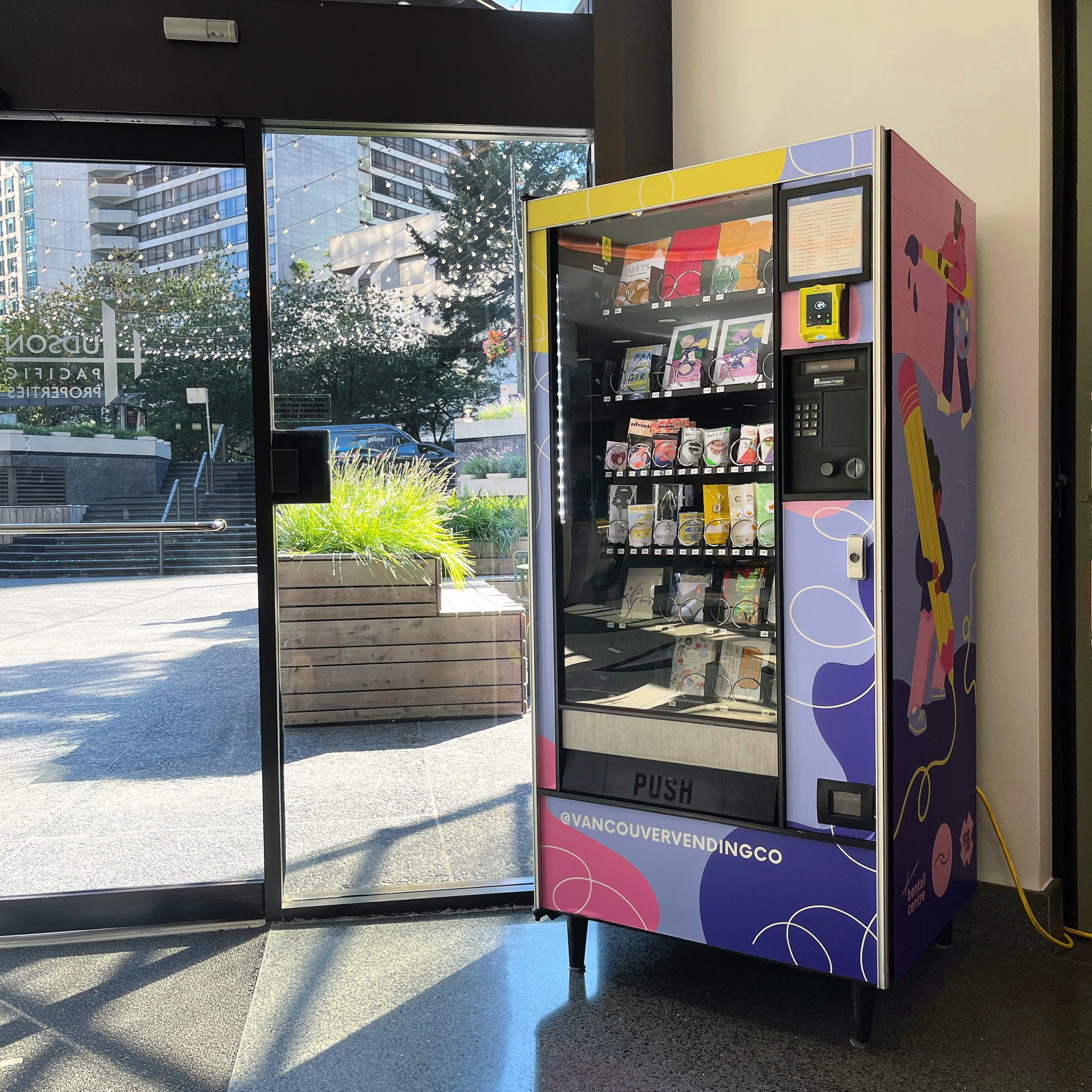 Bentall Centre Home to Vancouver&#8217;s First-Ever Art Vending Machine