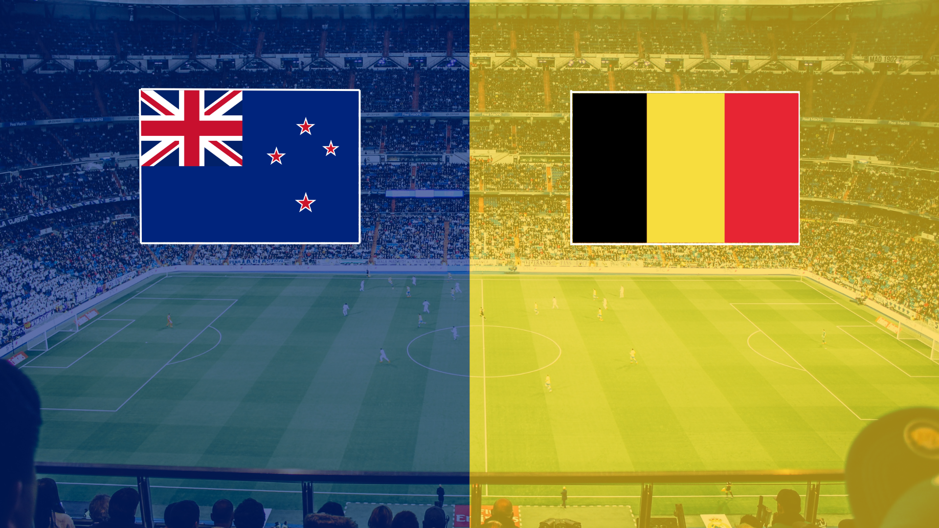 NEW ZEALAND vs BELGIUM (Group G)