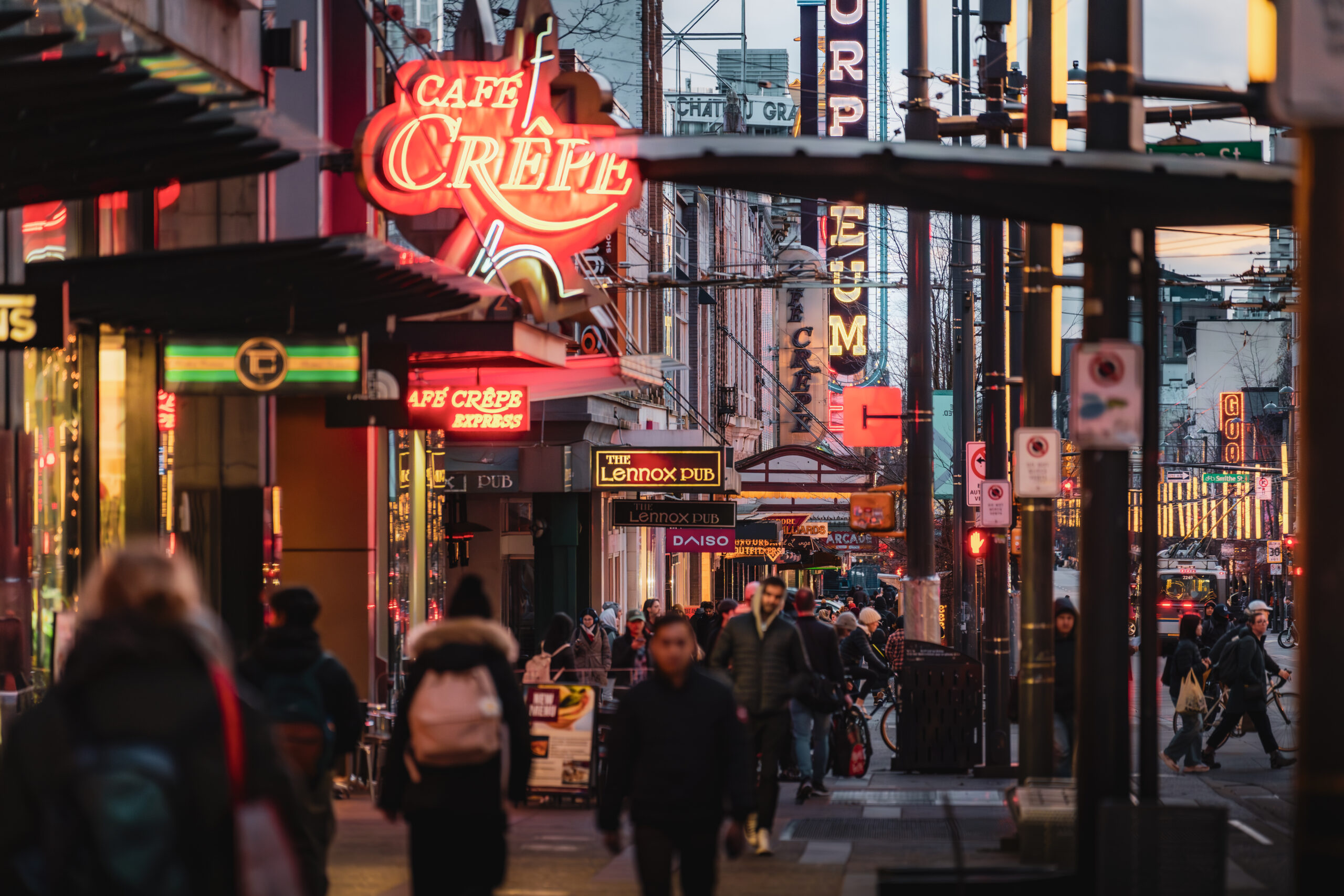 Free Walking Tours of Granville Street