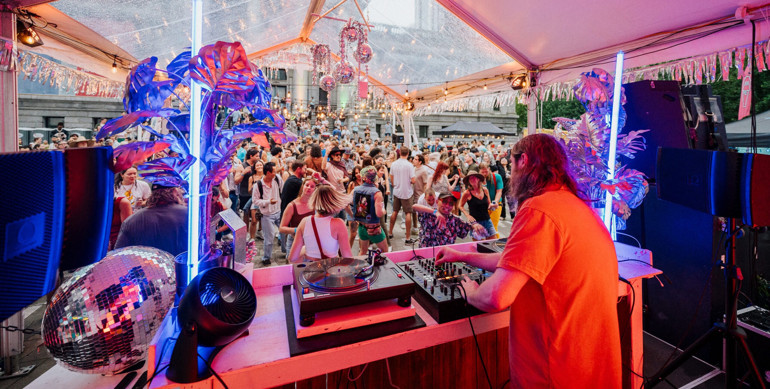 Public Disco Granville Pedestrian Zone Pop Up